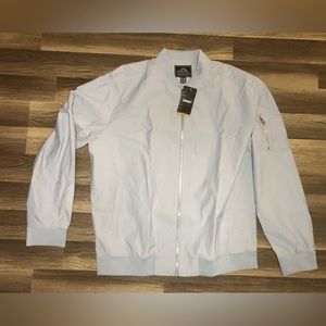 Tactasen Tactical Outdoor Jacket Windproof Waterproof Zip Front Gray Mens 2XL